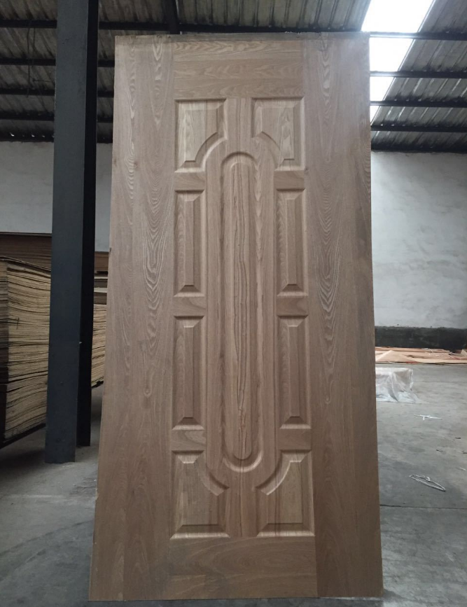 木製の穀物MDFのドアの皮、異なった設計の内部ドアの皮